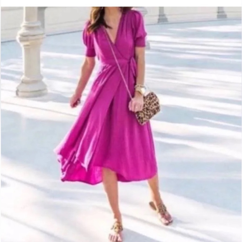 Anthropologie Purple Maxi Dress